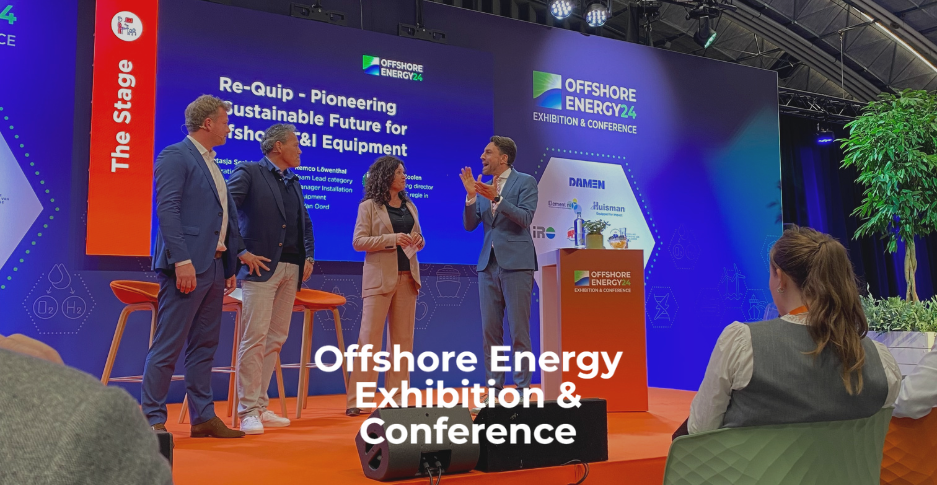 Re-Quip Foundation at the Offshore Energy Exhibition 2024!
